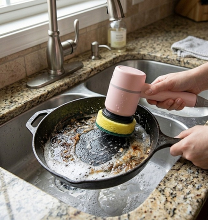 WashWarp™ Electric Spin Scrubber